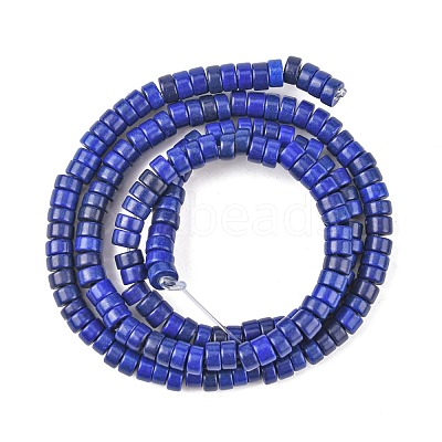 Synthetic Turquoise Beads Strands X-TURQ-G110-4x2mm-05-1