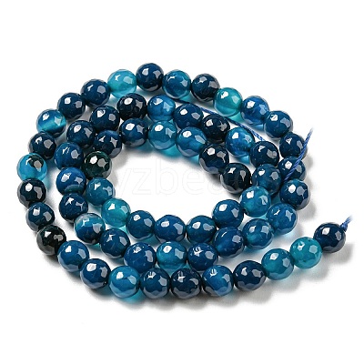 Natural Agate Beads Strands G-C082-A01-05-1