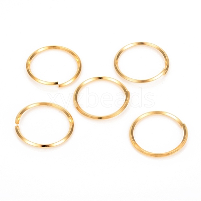 304 Stainless Steel Open Jump Rings STAS-I150-07A-G-1