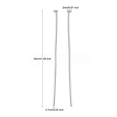 Iron Flat Head Pins X1-IFIN-HP5.0cm-P-1