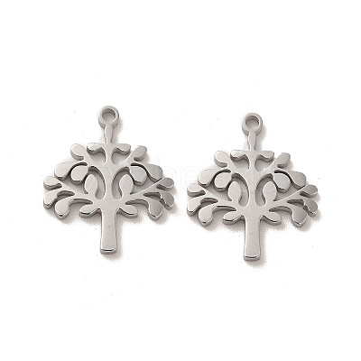 Non-Tarnish 304 Stainless Steel Pendants STAS-M089-52P-1