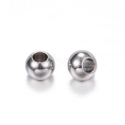 Tarnish Resistant 201 Stainless Steel Beads STAS-D447-37B-1