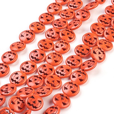 Synthetic Turquoise Beads Strands LS-TURQ-G115-15mm-08-1