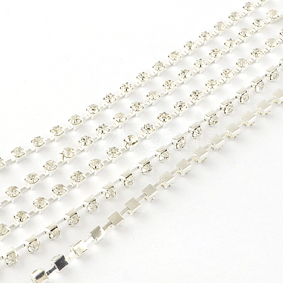 Brass Crystal Rhinestone Strass Chains CHC-R120-03-1