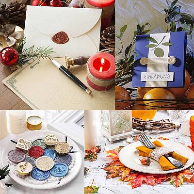Sealing Wax Particles Kits for Retro Seal Stamp DIY-CP0003-60P-1