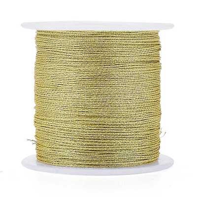 Polyester Braided Metallic Thread OCOR-I007-B-07-1