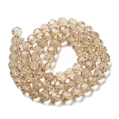 Transparent Glass Beads EGLA-A035-T10mm-D22-1