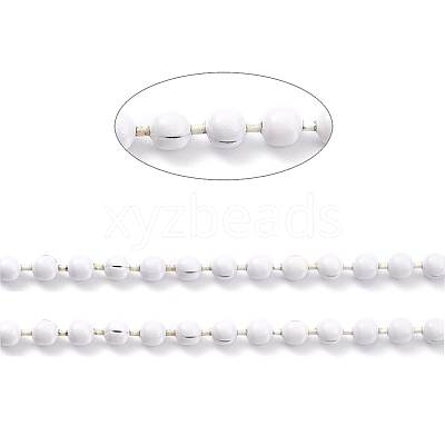 Handmade Brass Ball Chains KK-J276-16A-P02-1