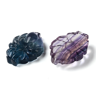 Natural Fluorite Pendants G-M416-03-1