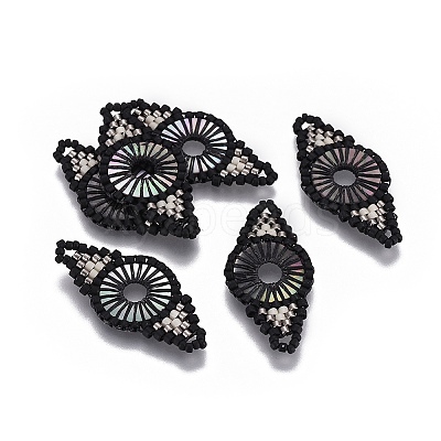 MIYUKI & TOHO Handmade Japanese Seed Beads Links SEED-E004-G22-1