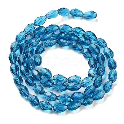 Glass Beads Strands X-GLAA-R024-6x4mm-4-1