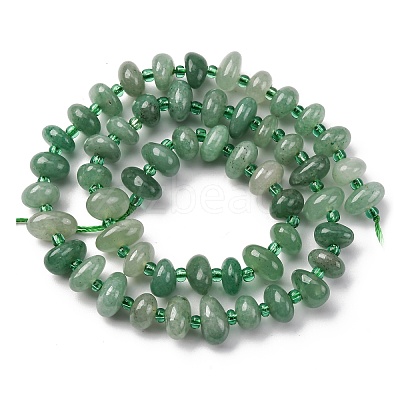Natural Pink Aventurine Beads Strands G-RM250109-A10-1