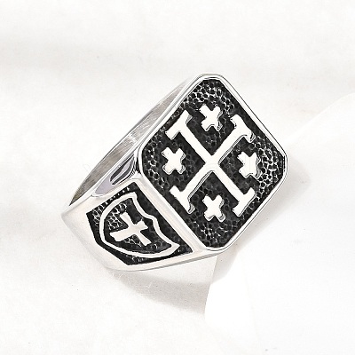 304 Stainless Steel Finger Rings for Men LS-RJEW-D339-01A-AS-1