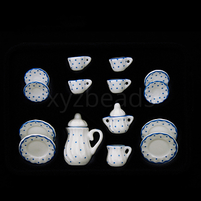 Mini Porcelain Tea Set BOTT-PW0001-213A-38-1