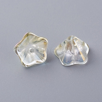 Electroplate Glass Beads EGLA-I012-A06-1