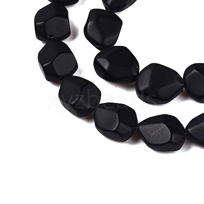 Frosted Glass Beads Strands GLAA-T023-30D-1