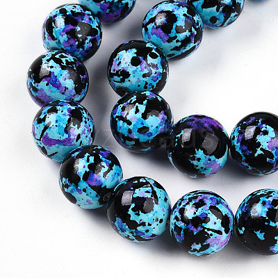 Synthetic Turquoise Beads Strands TURQ-T004-08A-02-1