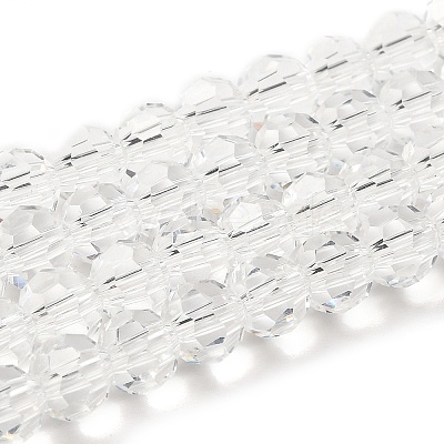 Transparent Glass Beads EGLA-A035-T6mm-D19-1