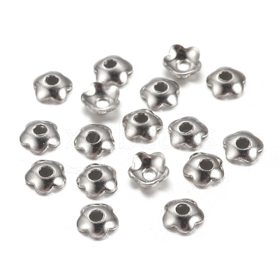 Brass Bead Caps KK-TB857-P-1