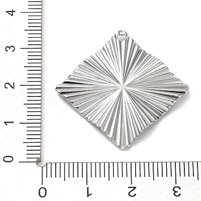 Non-Tarnish 304 Stainless Steel Pendants STAS-M323-38P-1