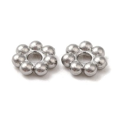 Non-Tarnish 304 Stainless Steel Spacer Beads STAS-H176-04B-P-1