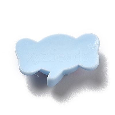 Opaque Resin Cabochons RESI-C013-04-1