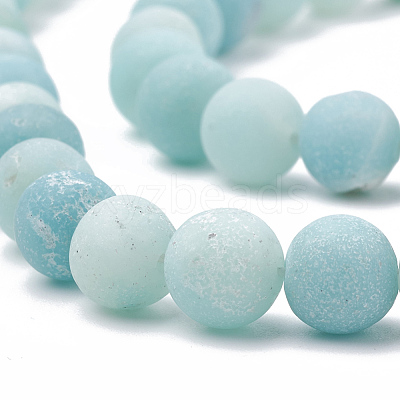 Natural Amazonite Beads Strands G-T106-190-1