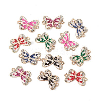 Alloy Enamel Connector Charms ENAM-I054-05-1