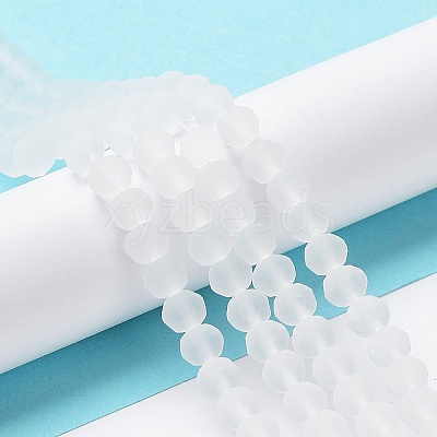 Transparent Glass Beads Strands LS-EGLA-A044-T3mm-MD19-1