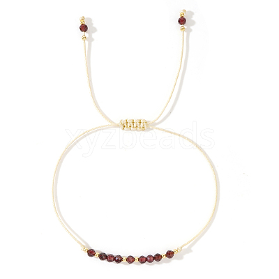 Natural stone and copper bead handmade bracelet VA8051-1-1