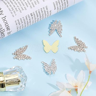 20Pcs 2 Styles Alloy Rhinestone Cabochons FIND-CA0006-51-1