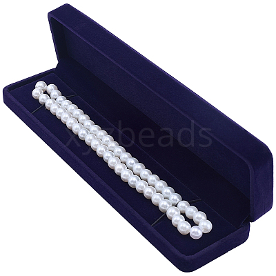 Velvet Necklace Gift Storage Boxes CON-BBC0001-30A-1