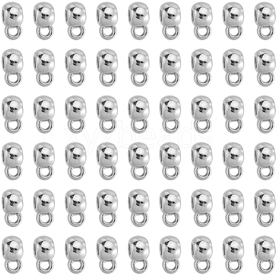 400Pcs CCB Plastic Tube Bails CCB-SC0001-28P-1