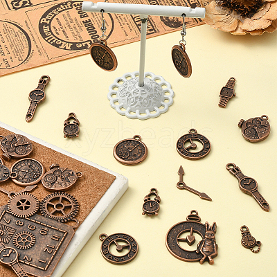 1 Bags Tibetan Style Alloy Pendants FIND-SC0018-06R-1