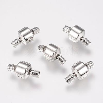 Brass European Clip Clasps KK-G314-03P-1