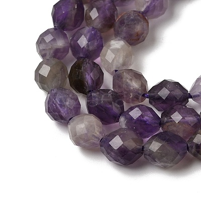 Natural Amethyst Beads Strands G-K376-F03-01-1