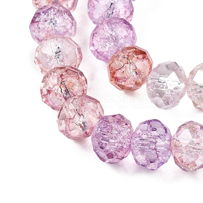 Transparent Glass Beads Strands GLAA-T023-6mm-A03-1