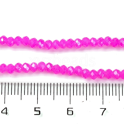Baking Electroplate Glass Beads Strands DGLA-A039-J2MM-B24-1
