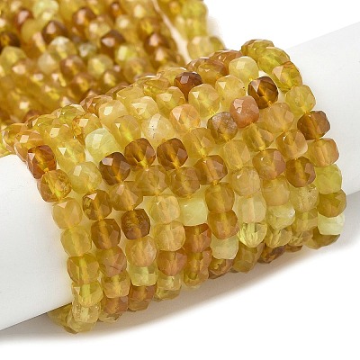 Natural Yellow Opal Beads Strands LS-G-R013-C01-1