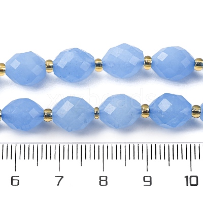 Natural White Jade Beads Strands G-D305-B01-01D-1