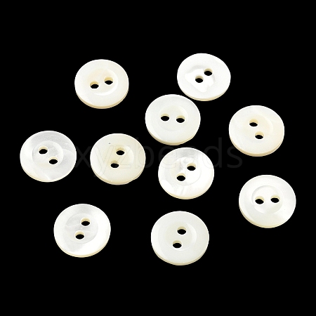 Natural Shell Buttons LS-SH-CBA5C5E-01-1