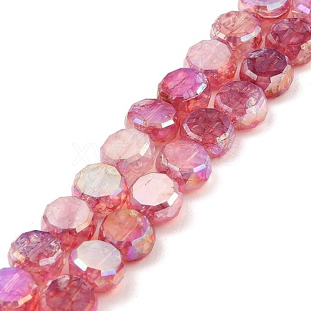 Imitation Jade Glass Beads Strands GLAA-P058-05A-07-1