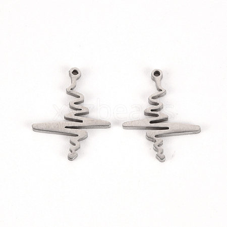 201 Stainless Steel Charms X-STAS-Q238-033-1