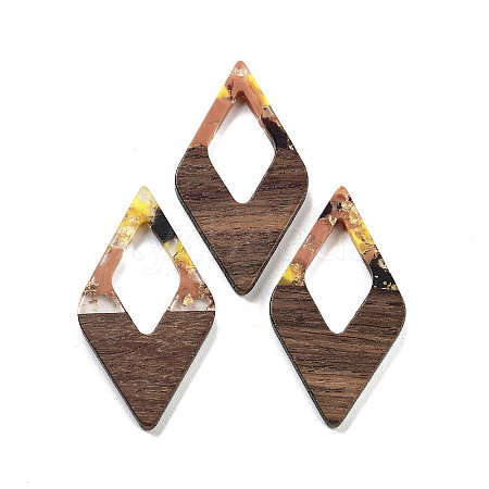 Walnut Wood Pendants FIND-Z050-02A-1