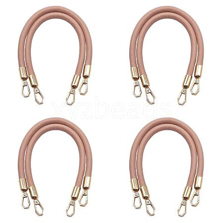   2Pcs 2 Styles PU Leather Bag Extender Chains FIND-PH0023-61C-1