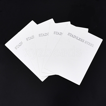 Cardboard Ear Stud Display Cards CDIS-R030-06A-1
