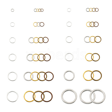 Craftdady Brass Linking Rings KK-CD0001-13-1