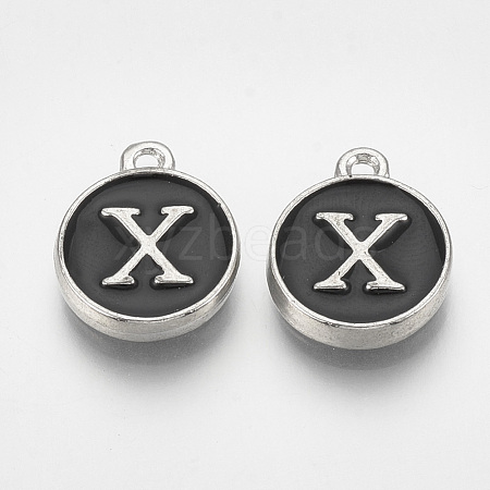 Alloy Enamel Charms ENAM-T007-01-X-1