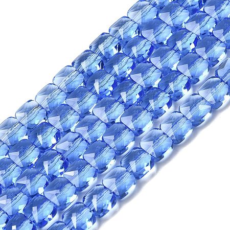 Transparent Glass Beads Strands GLAA-L050-A17-1