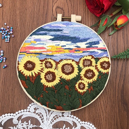 DIY Landscape Pattern Embroidery Kits for Beginners PW-WG231EC-04-1